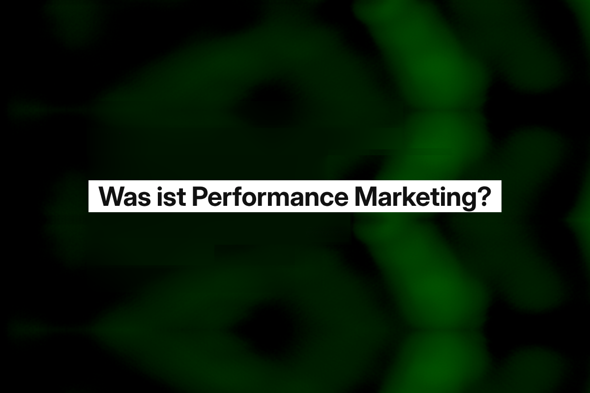 Titelbild: Was ist Performance Marketing? Guide für Einsteiger